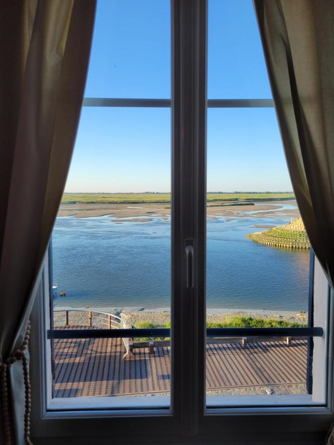 Vue Et Terrasse Panoramique Sur La Baie De Somme Lägenhet Saint-Valéry-sur-Somme Exteriör bild